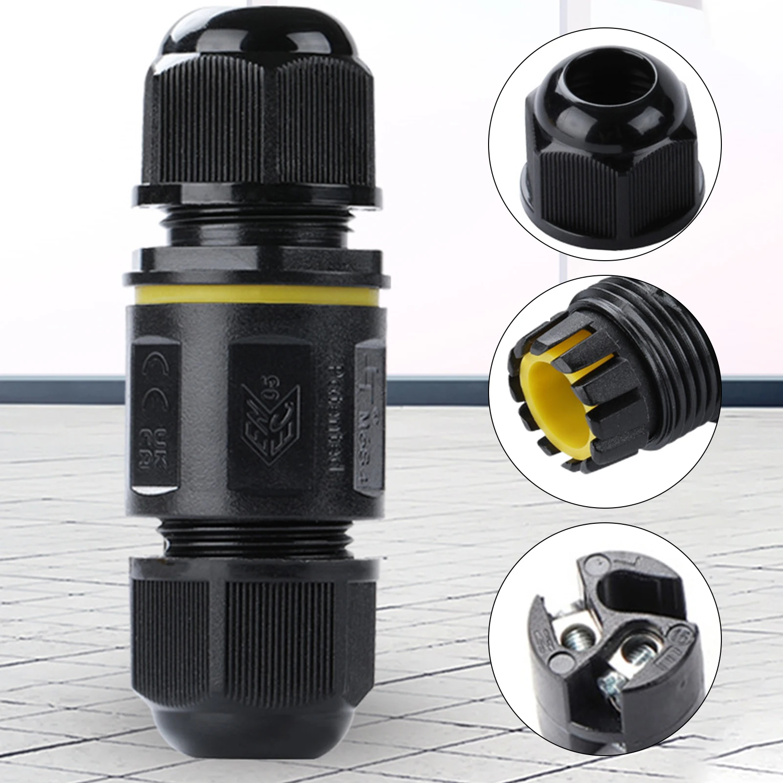 IP68 Junction Box Waterproof & Dustproof External Electrical Cable Connectors For Outdoor Wiring Accessories FPing