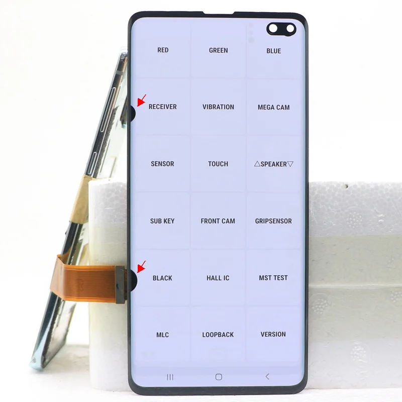 Дисплейный модуль ORI 120 Гц AMOLED для Samsung Galaxy S10 Plus (G975F, G9750) с тачскрином и дигитайзером в сборе (art.: 3920da480cd85) - 3920da480cd85