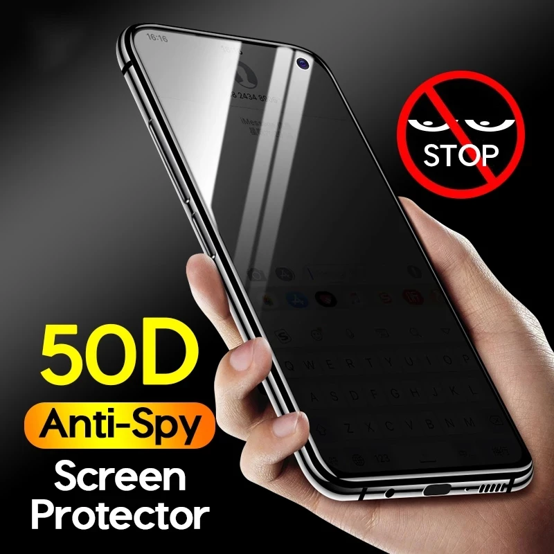 

For Samsung Galaxy S21 S20 FE Plus Note 20 Ultra A51 A71 A81 A91 A31 A41 A11 A21 Scratch Resistant Protect Privacy Tempered Film