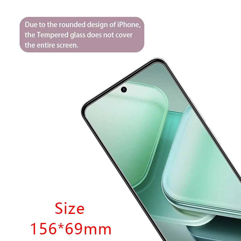 Защитное закаленное стекло для vivo iqoo z9 turbo z9x Защита экрана iqooz9 iqooz9x z 9 x 9x 9z