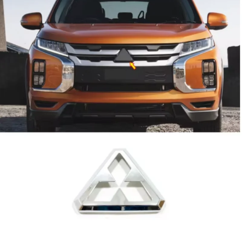 Для Mitsubishi ASX/Outlander Sport ES 2020-2022 2023 2024, хромированная крышка передней противотуманной фары автомобиля, накладки на противотуманные фары, аксессуары