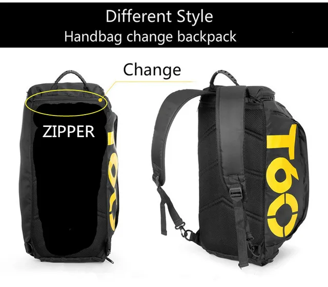 Gym Bag Waterproof Fitness Bag Sport Men Women Bag Outdoor Fitness Portable Gym Bags Ultralight Yoga Gym Sports Backpack 2