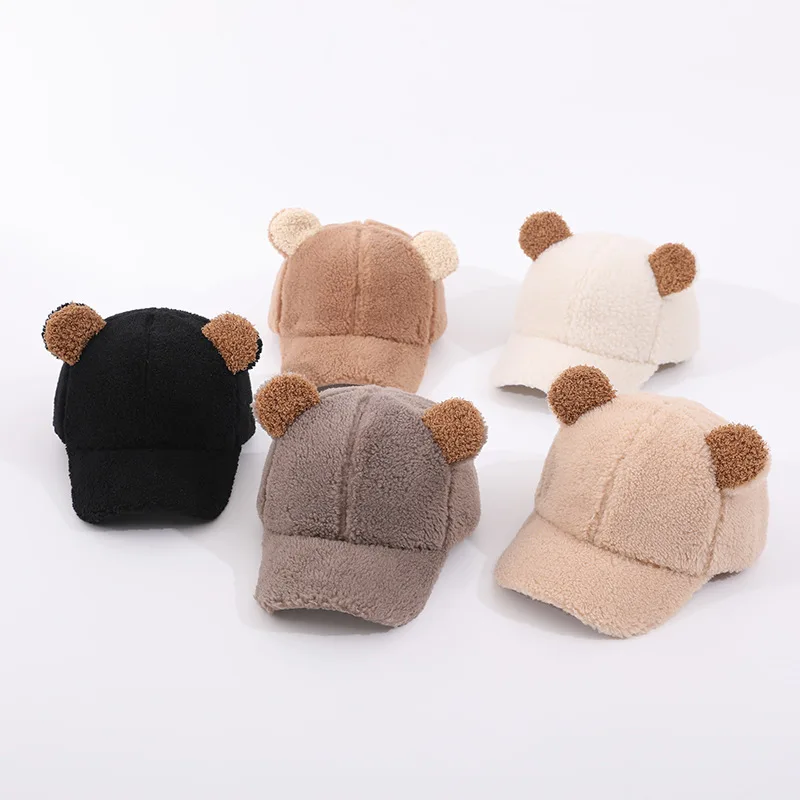 Детская бейсболка с мультяшными ушами повседневная Кепка козырьком для