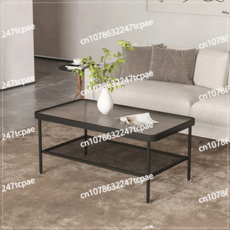 Стиль ваби-саби стекло Чанхун простой японский диван приставной столик гостиная