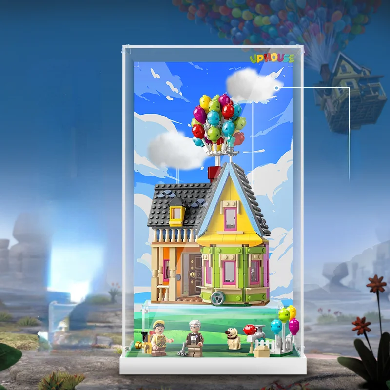 Акриловая витрина для конструктора Lego 43217 пылезащитный прозрачный дисплей набор