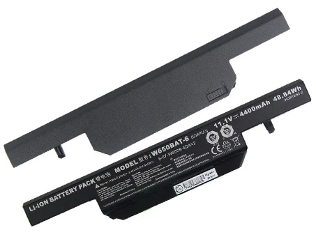 Аккумулятор для ноутбука DNS DEXP CLEVO W650 (11.1V 4400MAH) P/N: W650BAT 6|Аккумуляторы ноутбуков| |