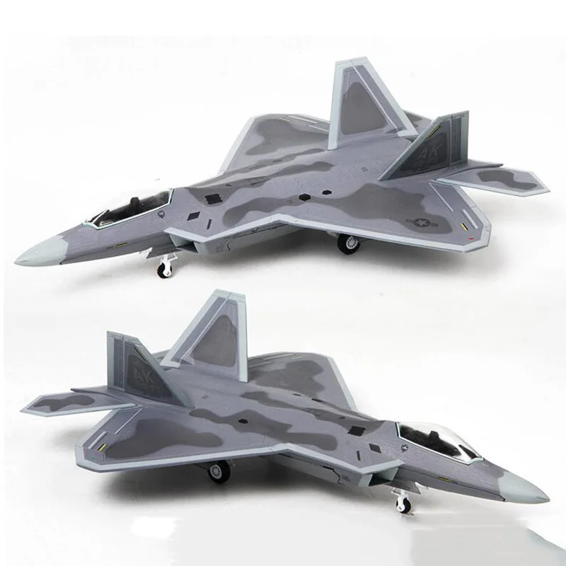 

Американская модель, масштаб 1/72, военно-морская армия США F22, боец-Раптор, базовый самолет, детская игрушка для демонстрационной коллекции
