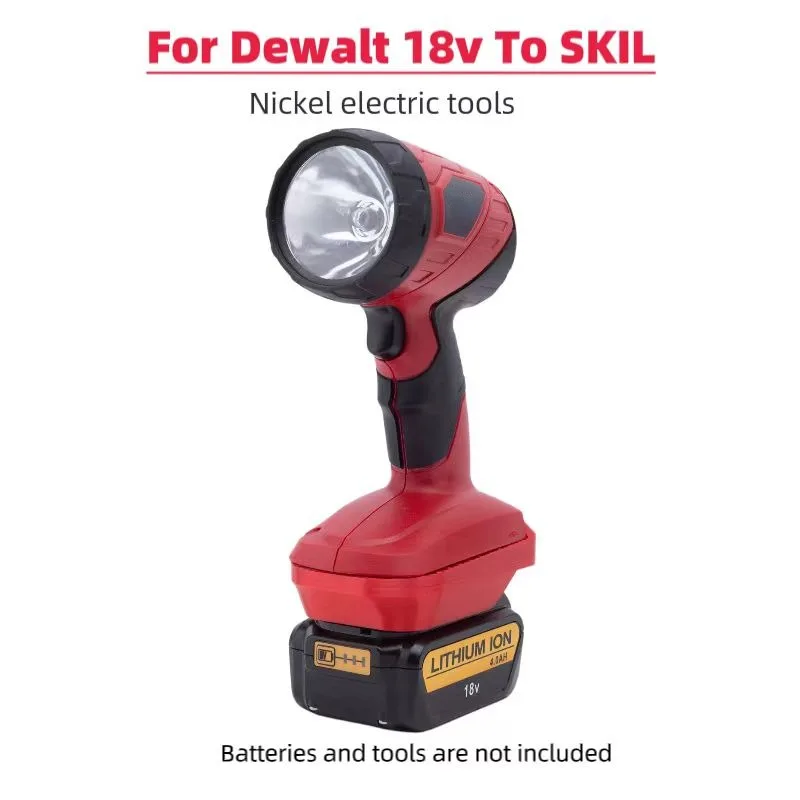 For Dawalt Battery Adapter Accessory 18v To SKIL Nickel Elec