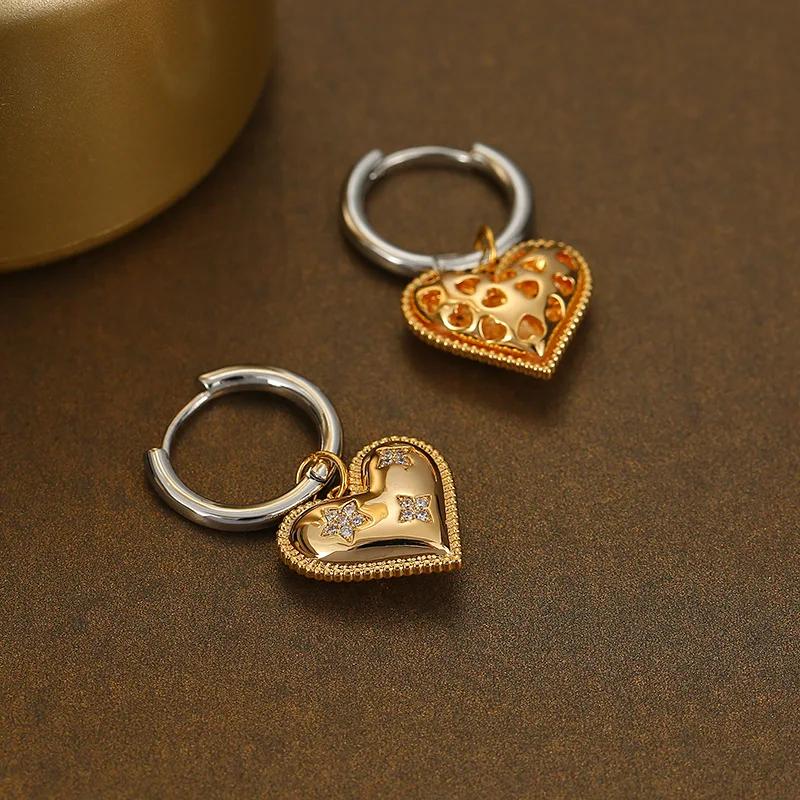 

Звездные циркониевые популярные индивидуальные высококачественные серьги