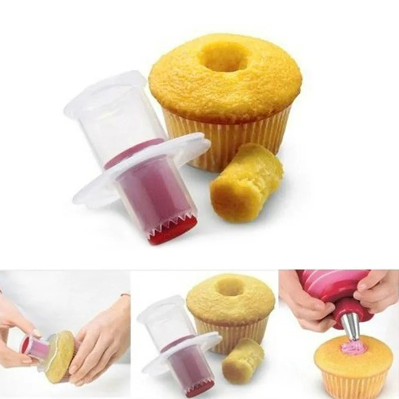 

1PC Pastry Tools Cake Core Remover Pies Cupcake Cake Decorating Tools Bakeware Kit Home Baking Mould Cookies Cutter