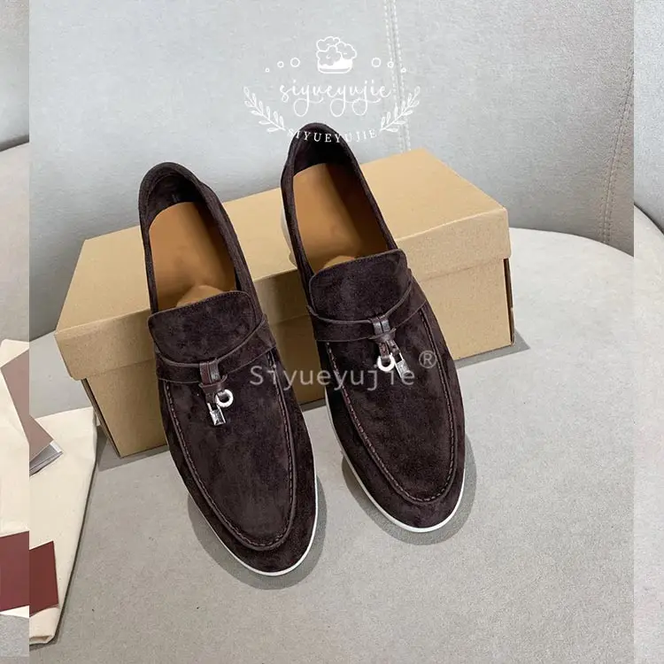 Women Shoes 2023 Spring Autumn Flats Shoes Soft Round Toe  Flat Slips Shoes Casual Flat Loafers