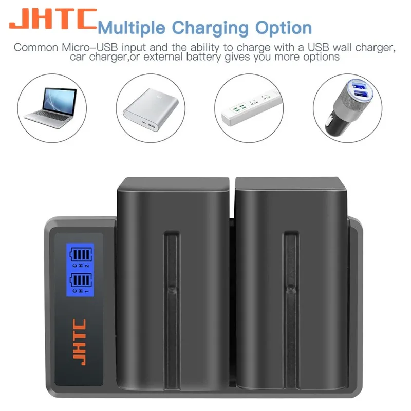 NP-F970 NP-F960 NPF970 Зарядное устройство для Sony PLM-100 CCD-TRV35 MVC-FD91 MC1500C YONGNUO Light Lamp Батареи NPF960