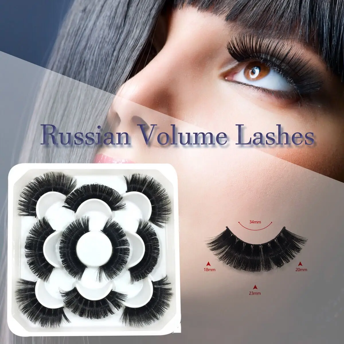 

Ресницы DD Curl 10-23 мм, русский объем, норковые ресницы 3D, норковые ресницы, многоразовые пушистые накладные ресницы, русские удлинители