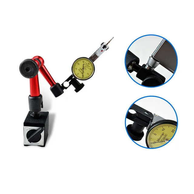 

Универсальный Гибкий Циферблатный Индикатор С Корректирующим Датчиком, Магнитный Держатель, Аналоговый Дисплей