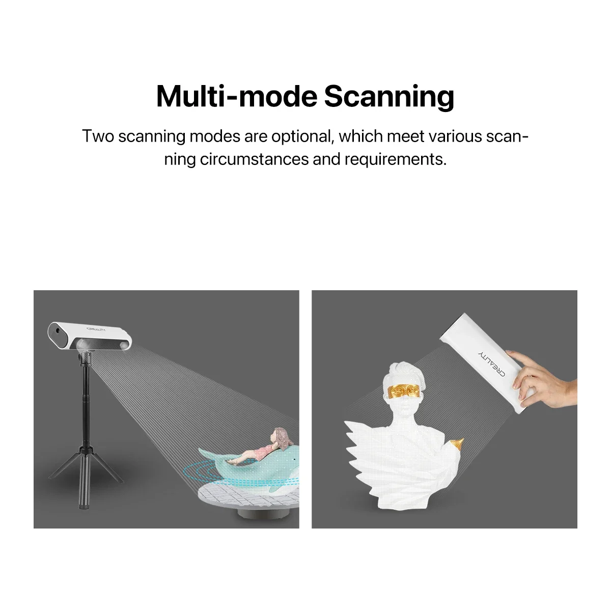 Crealiould 3d Cr Scan 01 0 1 мм Nauwkeurigheid &amp 10 Fps snelпитающий сканер Luxe Pakket Intelligent вымкнутый
