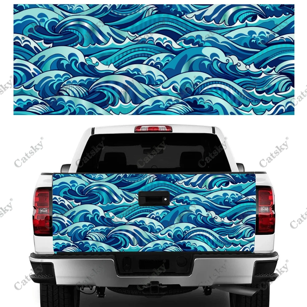 Обмотка для задней двери грузовика с японским рисунком универсальный материал