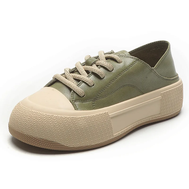 Fashion Chunky Sneakers Retro Sneakers Shoes Women Casual Shoes Women Flat Platform Sneakers Soft Spring Comfort Ladies Shoes