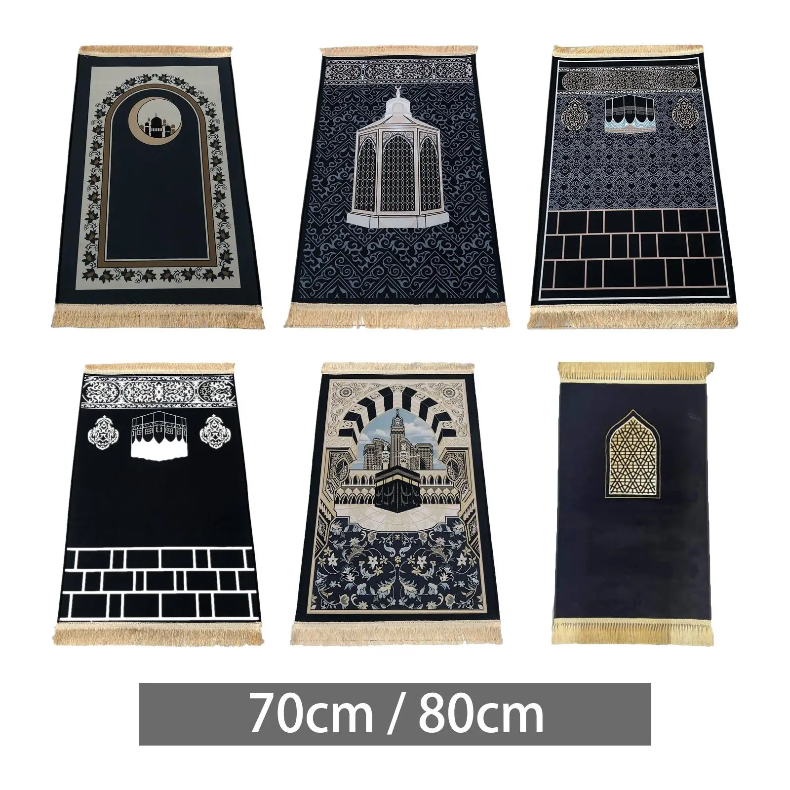 

Prayer Rug Decoration Comfortable Area Rugs for Ramadan Gift