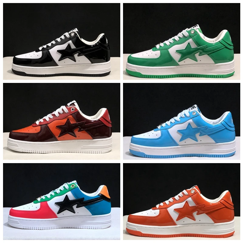 

2023 New Bapesta-clgz Men's Outdoor Sports AF Sneakers Unisex Skateboarding Bapesta Sta Sneaker Outdoor Women's Casual Shoes