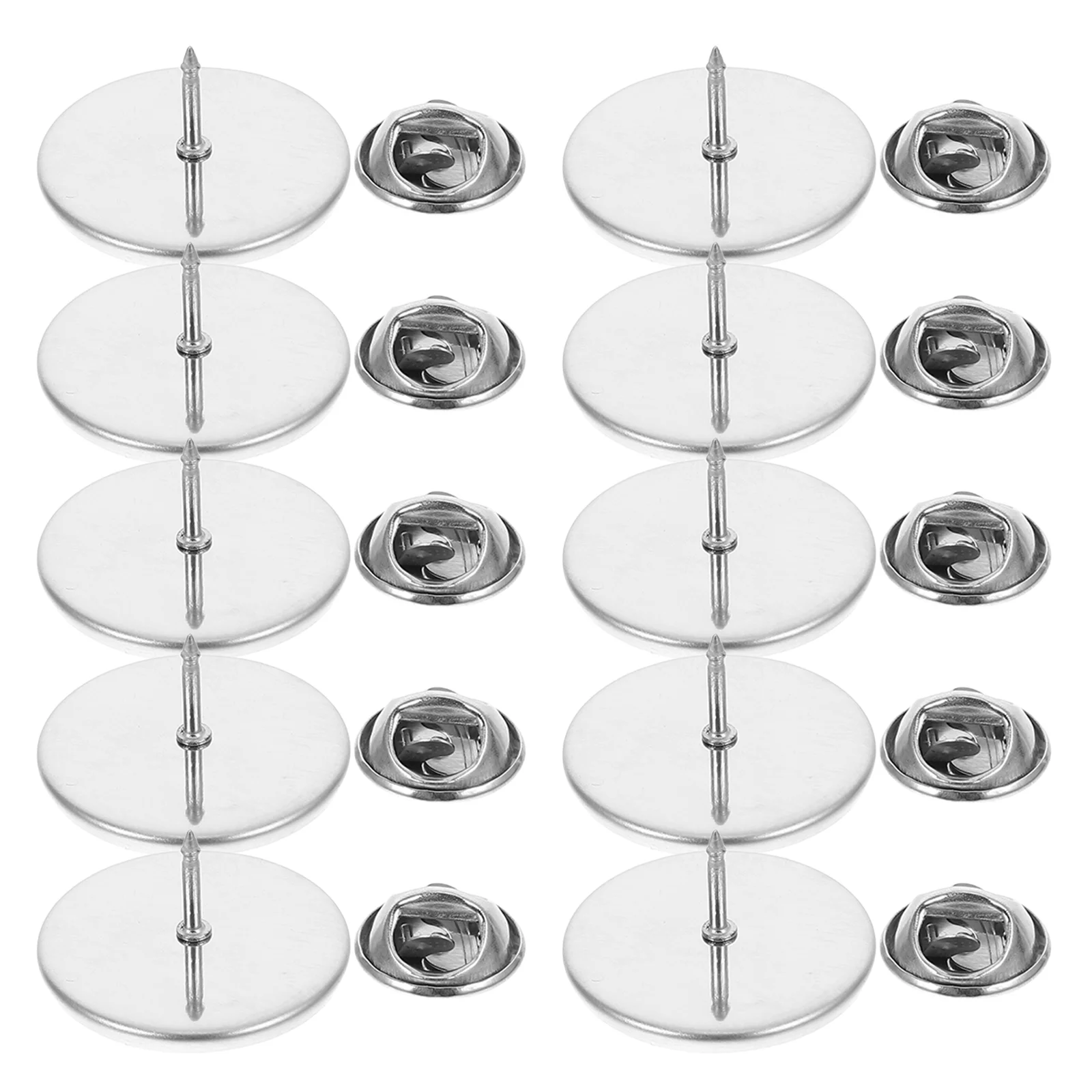 Основа для броши из нержавеющей стали 10 шт.