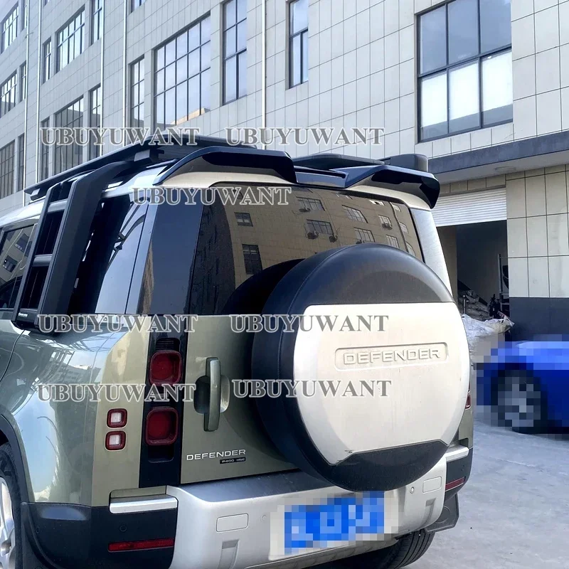 Новый дизайн черный задний спойлер из АБС-пластика крыло для Land Rover Defender 2020 2021 2022