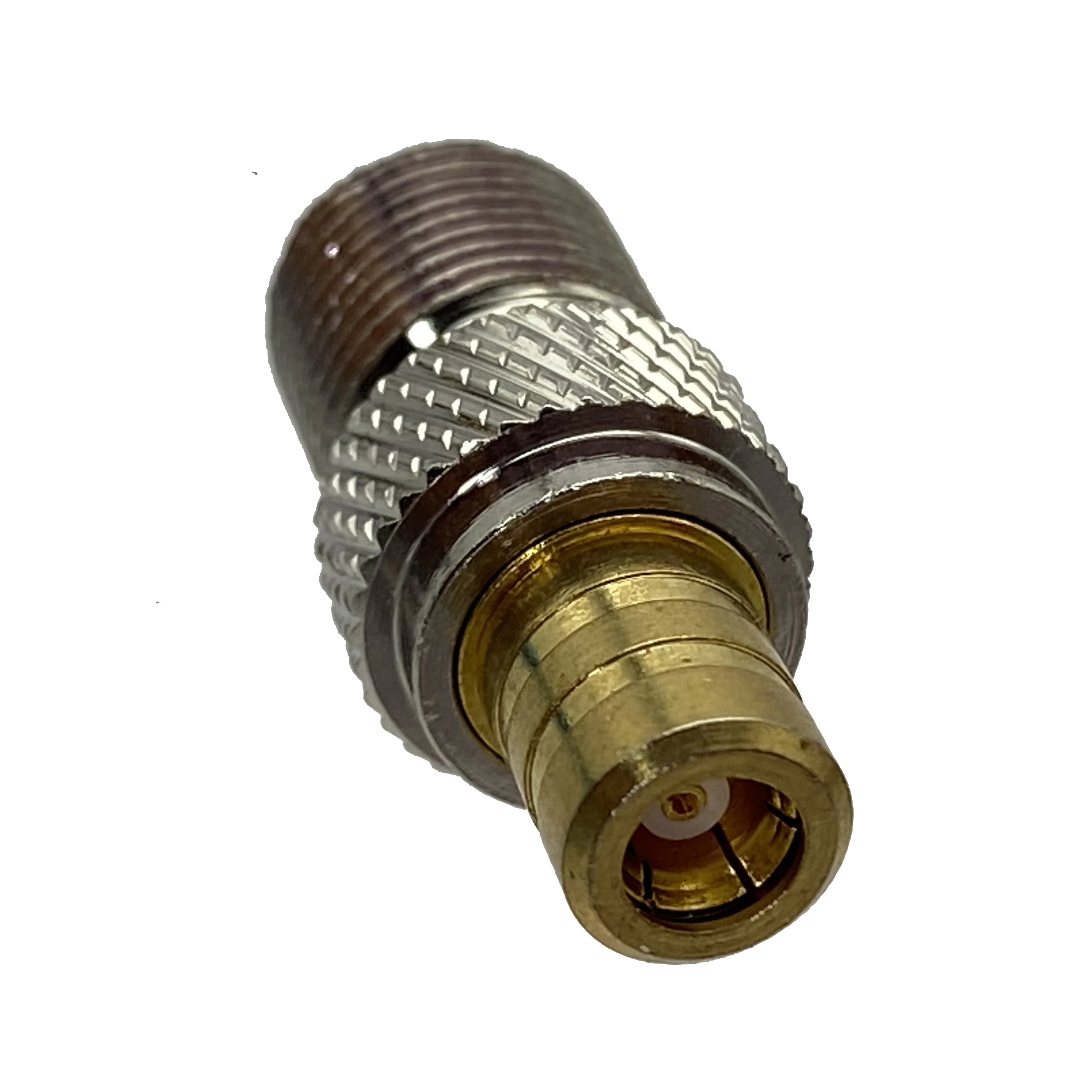 1 шт. переходник для разъема F TV гнездо гнезда SMB RF коаксиальный конвертер прямой