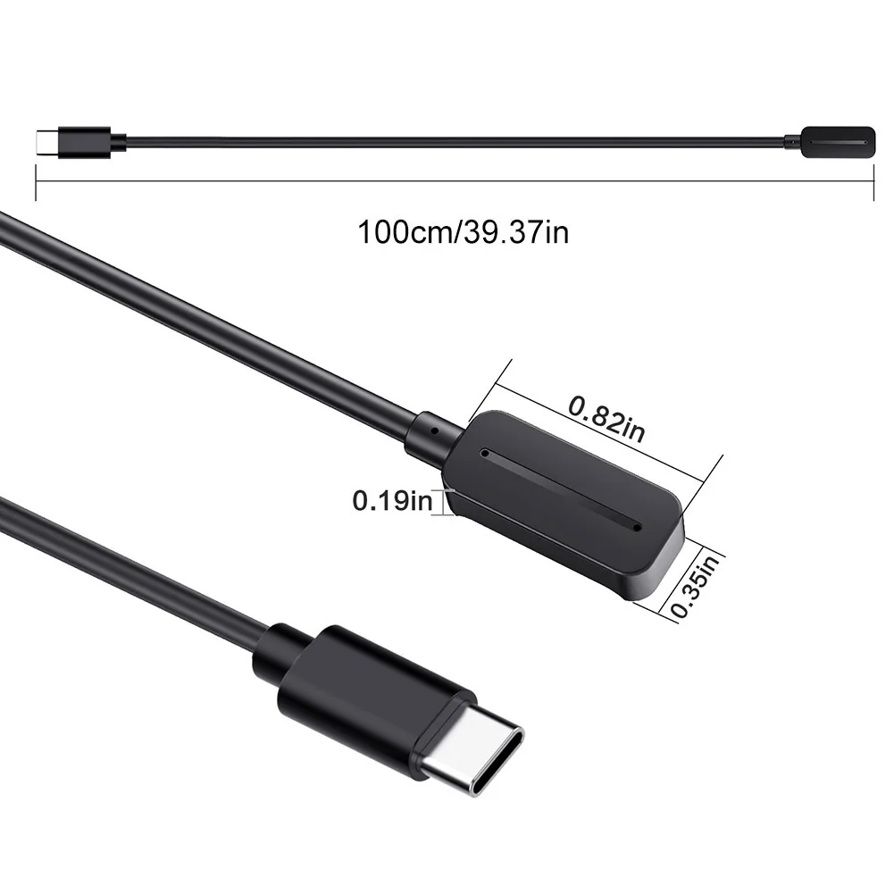 Зарядный кабель USB C 1 м 5 В А портативный адаптер питания для Polar Vantage M3/Polar V3