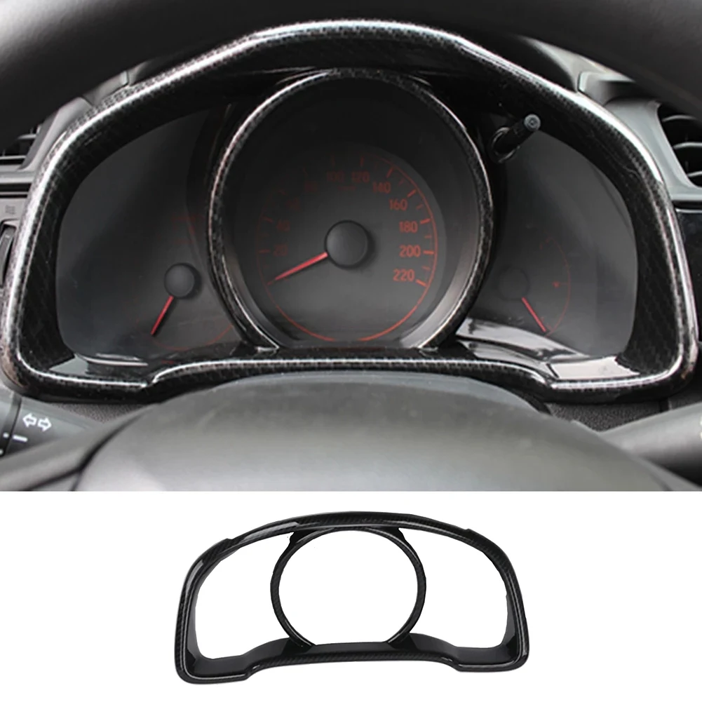 Приборная панель автомобиля приборной панели датчик рамка украшение для Honda Fit Jazz