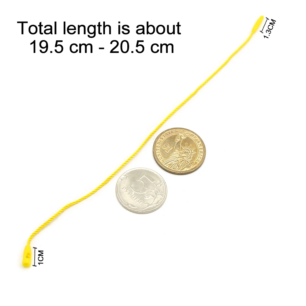 100 шт. ярлыки для веревки из полиэстера ручной работы пластиковые бирки бусин