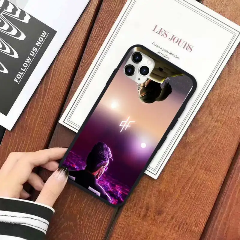 Чехол для телефона PNL QLF rapper singer iPhone 13 11 12 pro XS MAX 8 7 6 6S Plus X SE 2020 XR мягкий черный
