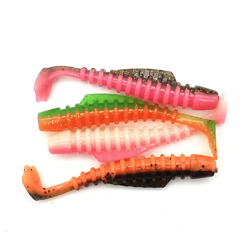 

Fake Fish Soft Baits 8CM/4.5G Laser Long Throw Artificial Lures All Water Fishing Universal Fishing Tackle Gear Accessories