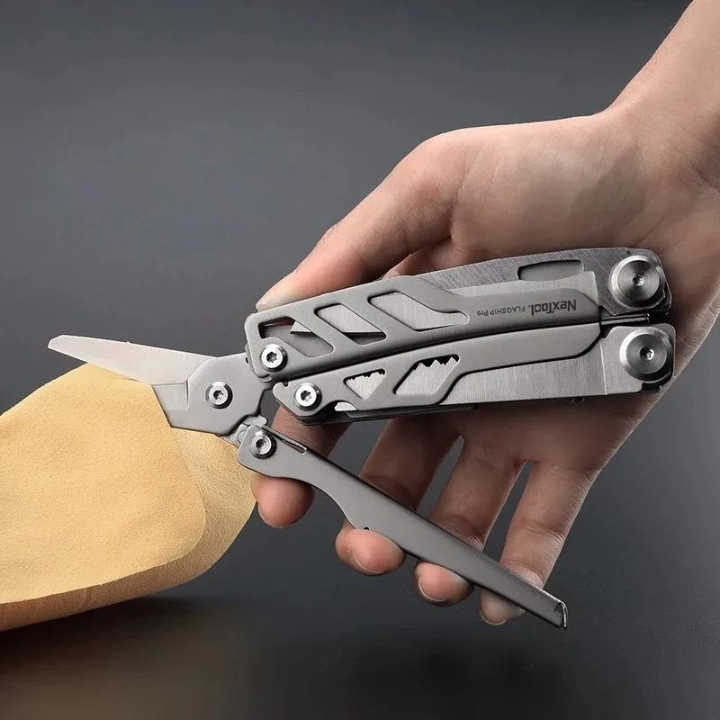 

New Mijia Nextool Flagship Pro 16 In 1 Folding Knives Pocket Knife Multifunctional Plier Scissor Fishing EDC Mini Survival Tool