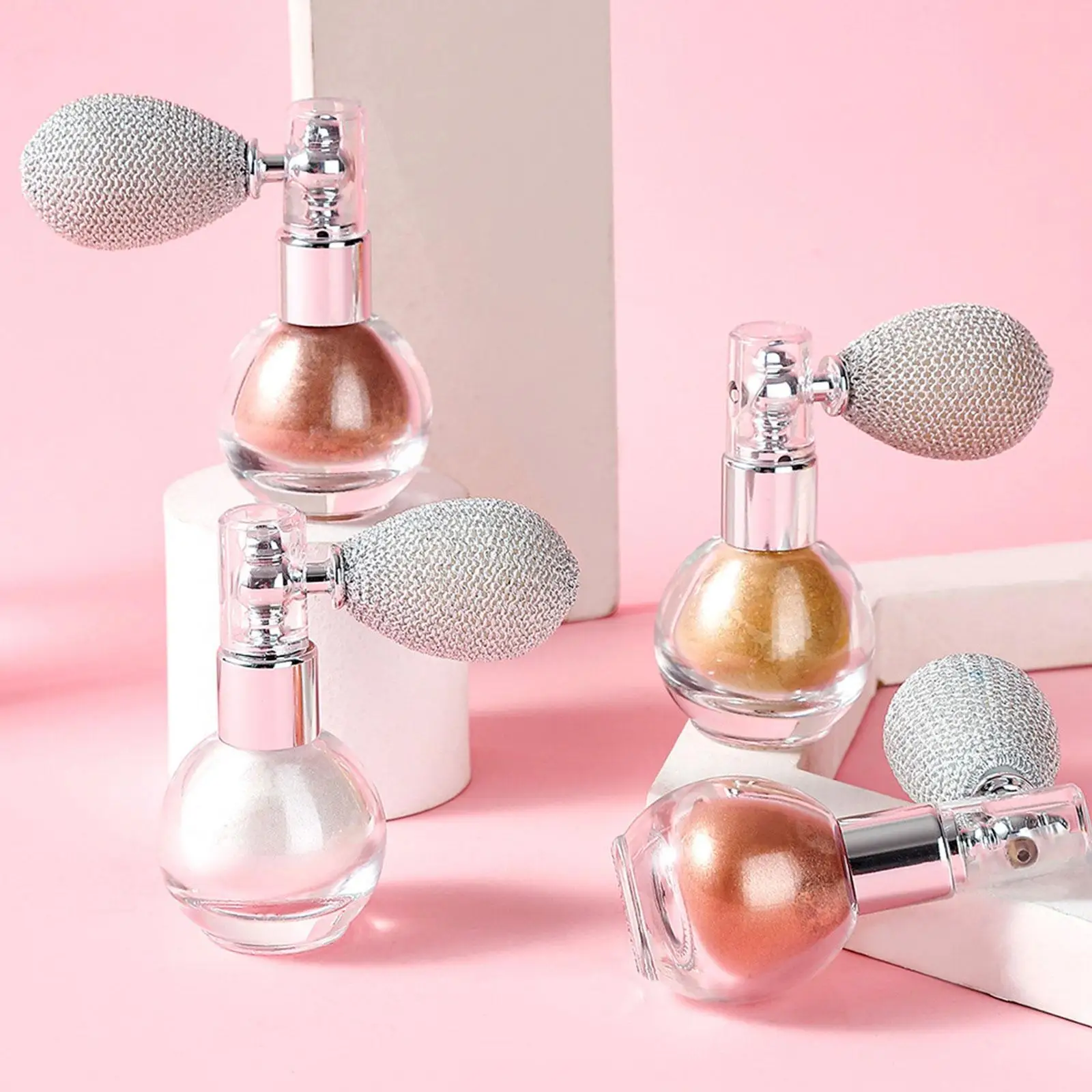 

Highlight Glitter Fairy Powder Brightening Powder Spray Face Body Highlight Powder Spray Shimmer Contour Blush Powder Cosmetics