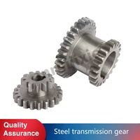 2pcs highlow metal transmission gear lathe xj9512cx605cx704grizzly g8689g8688 t29xt21t20xt12 spindle duplicate double gear