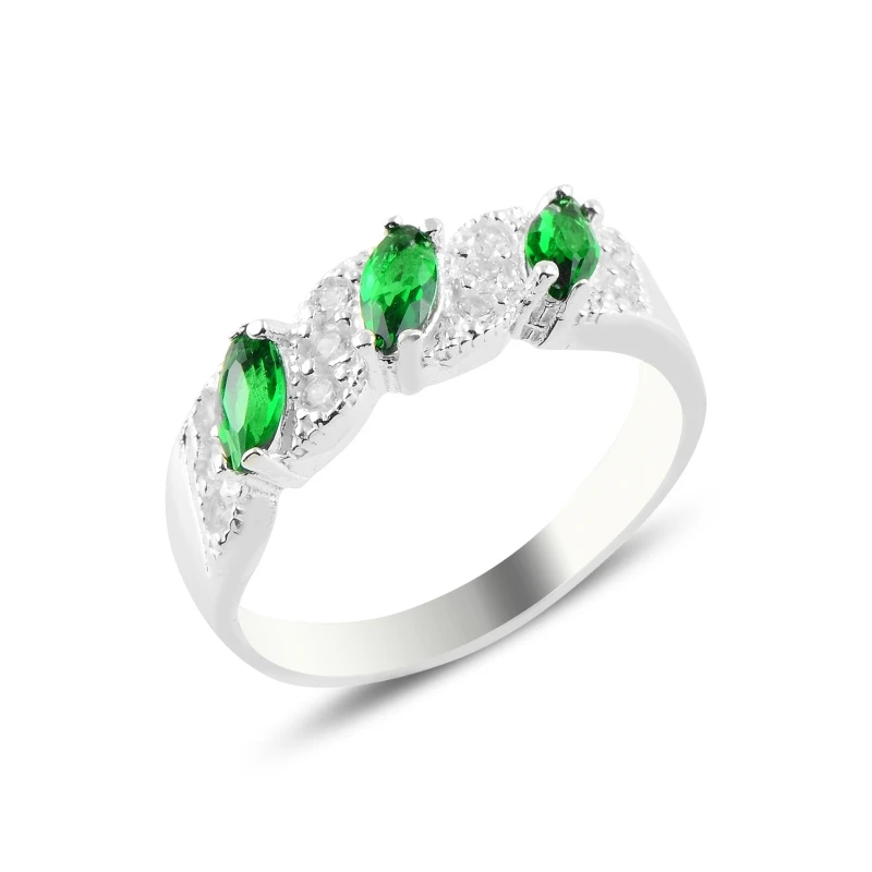 

Silver 925 Sterling Zircon Stone Ring