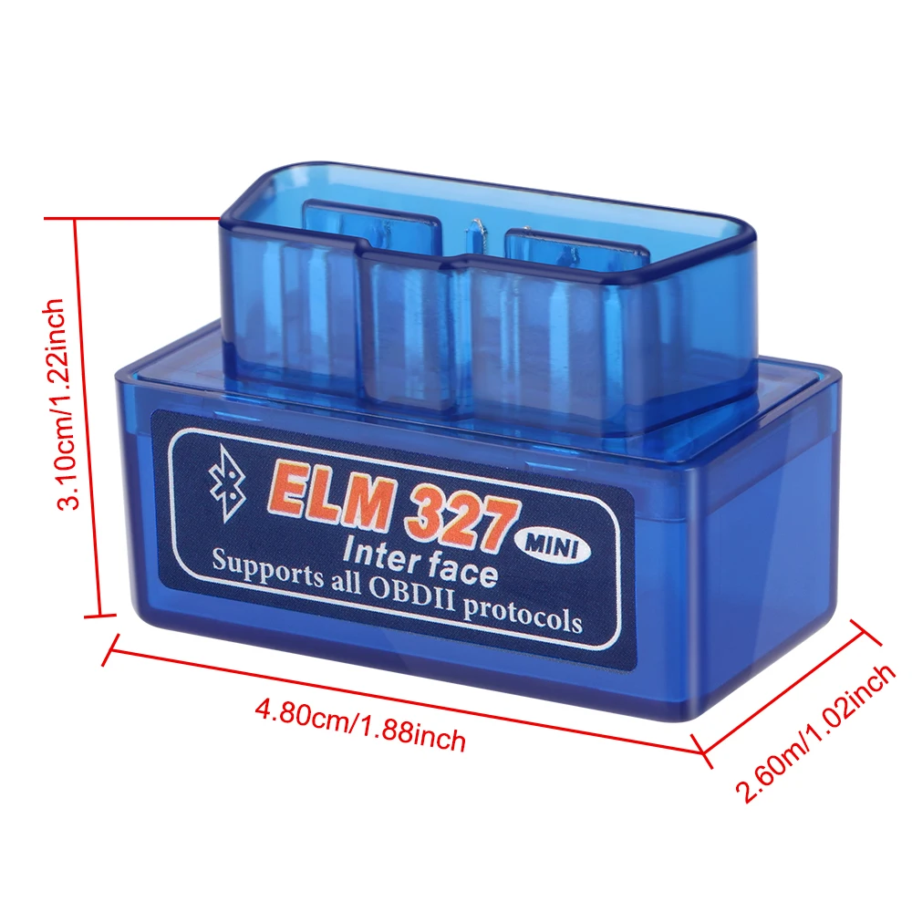 ELM327 для IOS/Android двойной режим Bluetooth V1.5 детектор интерфейс OBD2 считыватель кодов