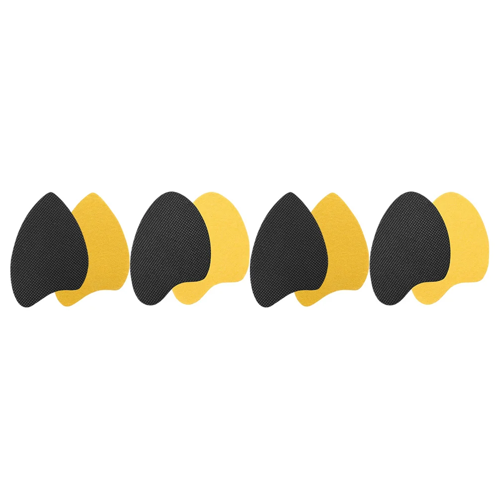 

4 Pairs Anti-slip Stickers Soles Insoles Heels Non-slip Shoe Grips High Pads Clip Protective Adhesive Cushions Sneaker