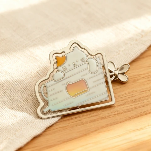 Металлическая винтажная закладка