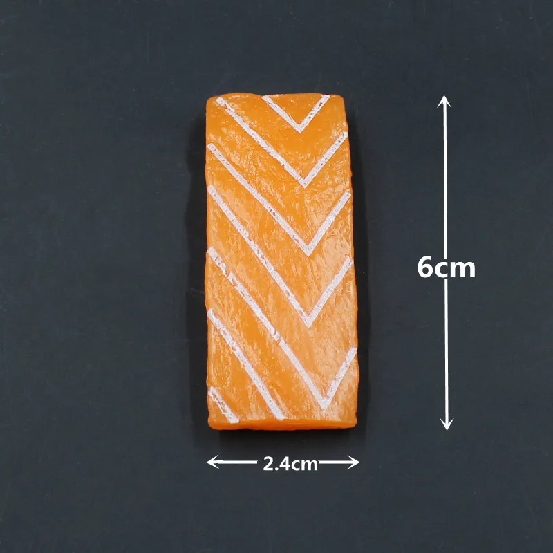 

Искусственный лосось сашими ПВХ