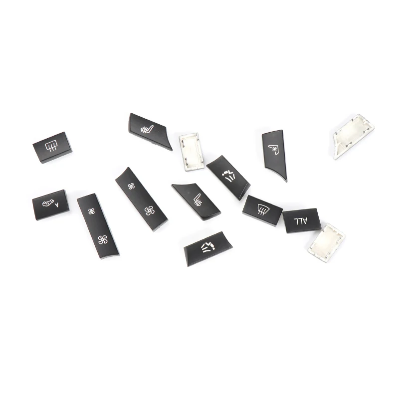 Крышки клавиш консоли кондиционера воздуха для BMW 5 6 7 серии X5 X6 F10 F18 F06 F12 F01 F02 F15 F16 520 523 on.