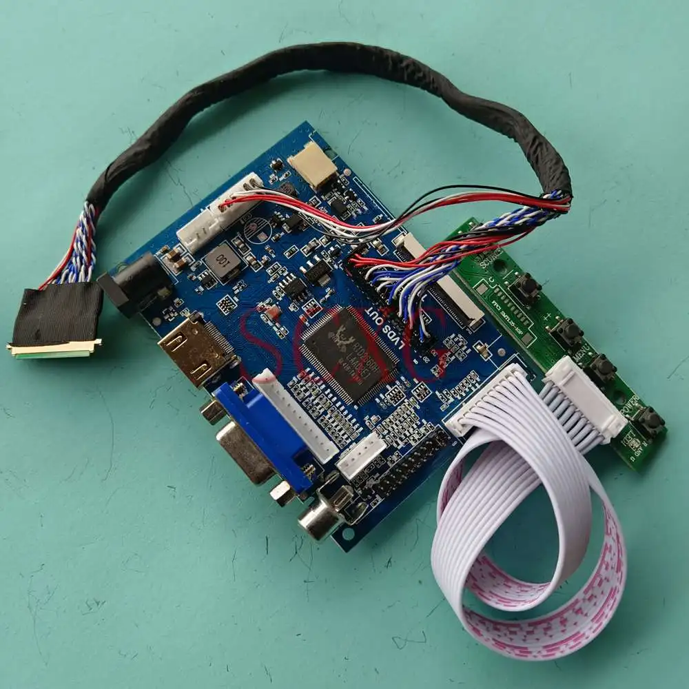 

Fit NT116WHM-N10 LCD Display Controller Board 11.6" LVDS 40 Pin Notebook 1366*768 DIY Kit 2AV+VGA+HDMI-Compatible