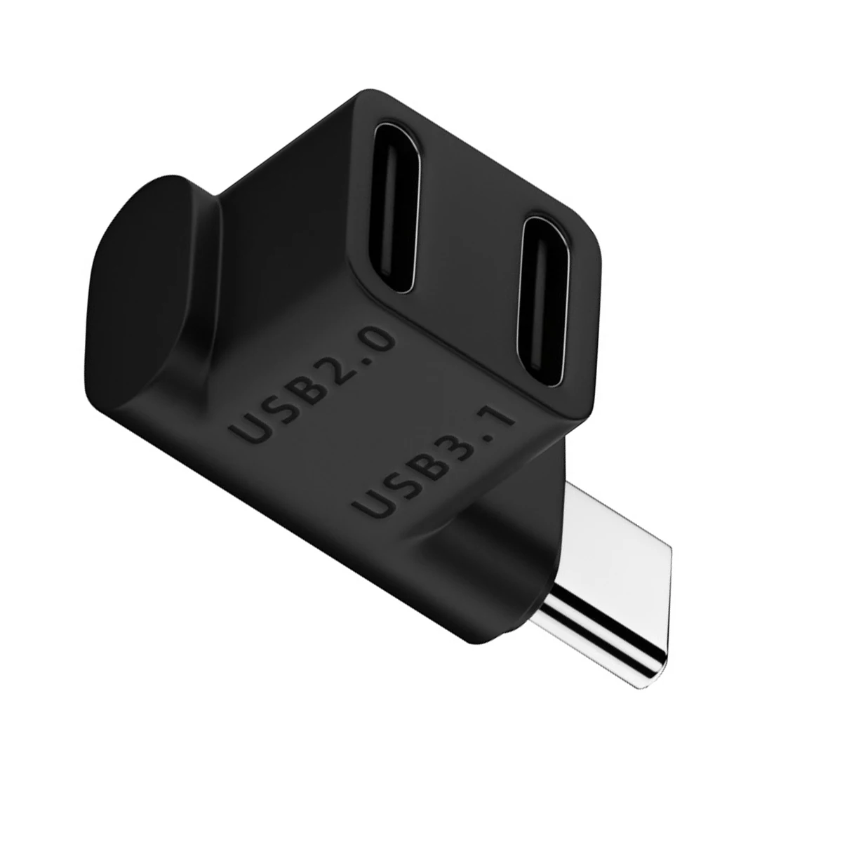 

Адаптер USB Type-C (папа)-двойной (мама), совместимый с ноутбуком, 10 Гбит/с