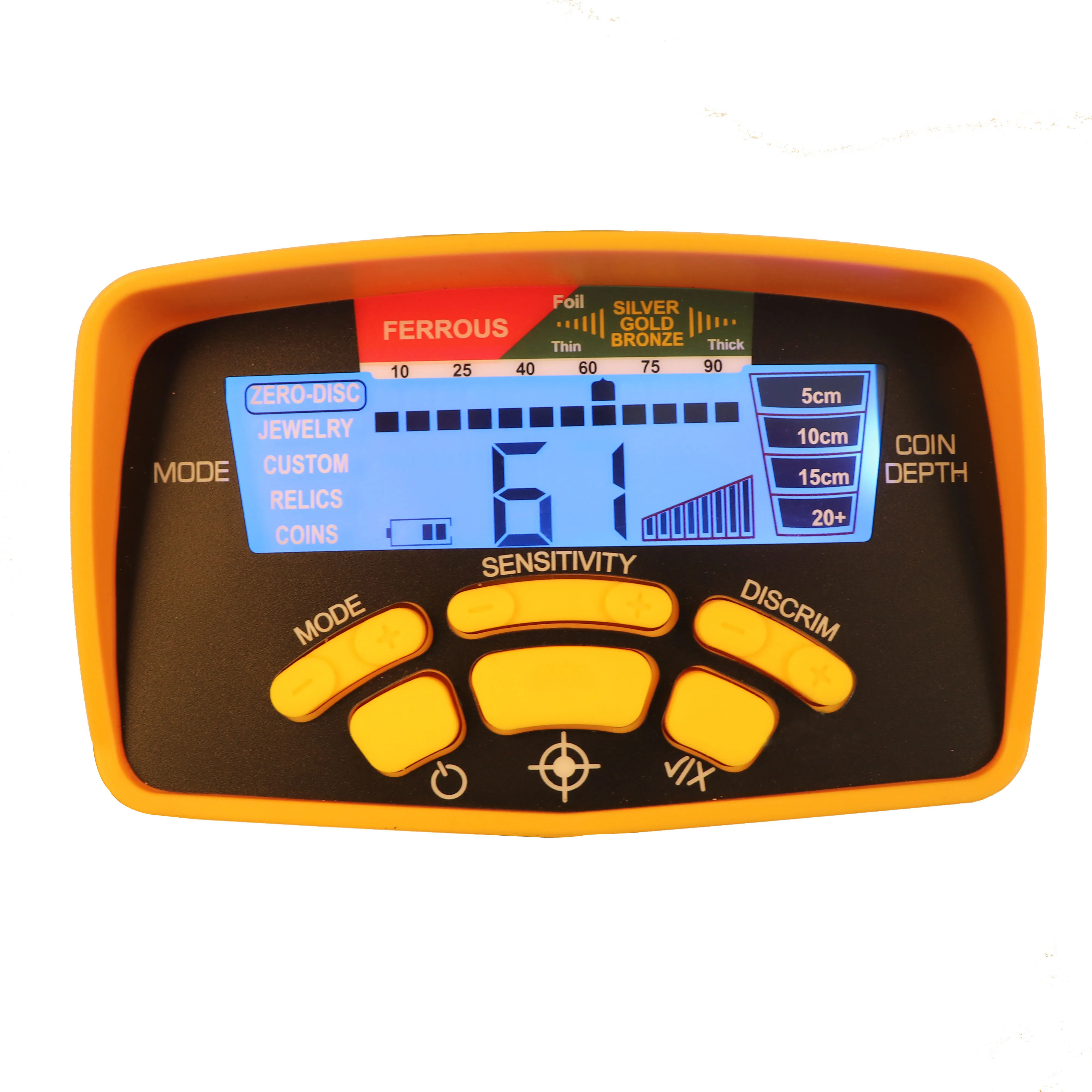 Ручной металлоискатель с ЖК-дисплеем высокая чувствительность | Инструменты