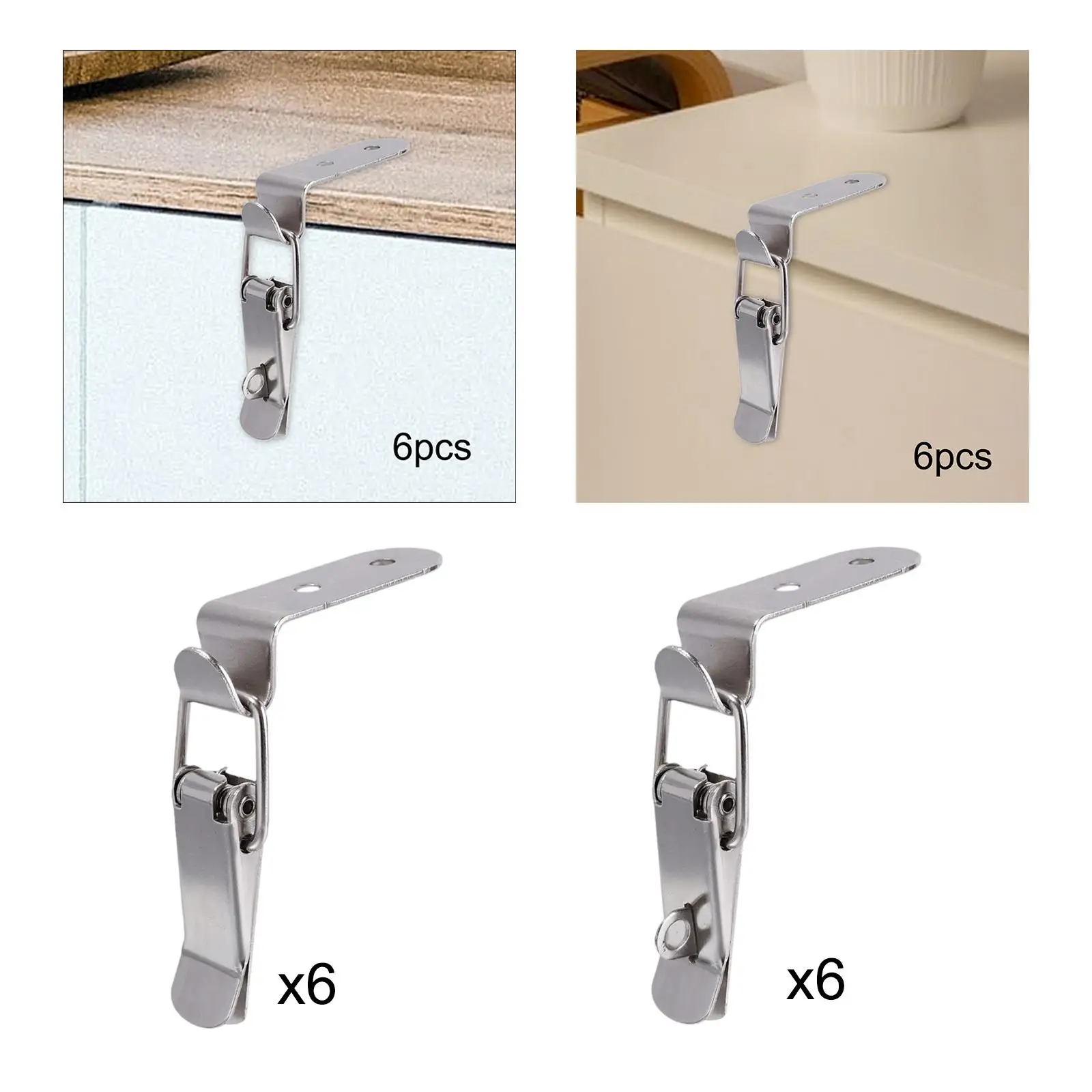 6x90 градусов Пряжка крюк замок Болт замка защелка болт для ящика двери шкафа