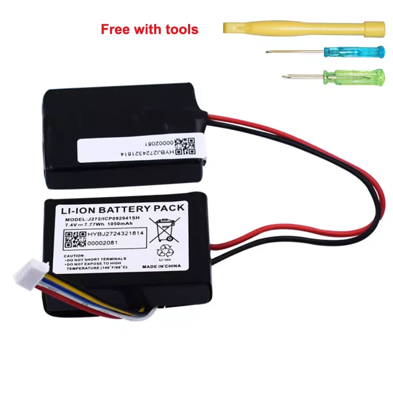 

J272 ICP092941SH, 7,4 В, 1050 мАч, Беспроводная портативная Bluetooth-колонка