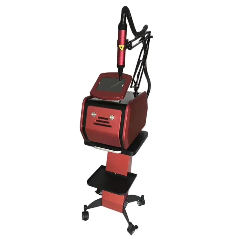 

Неинвазивная машина для удаления веснушек с Сотами пикосекунды, лазерное удаление пятен с красным прицелом, для стирки, татуировок, салонов красоты