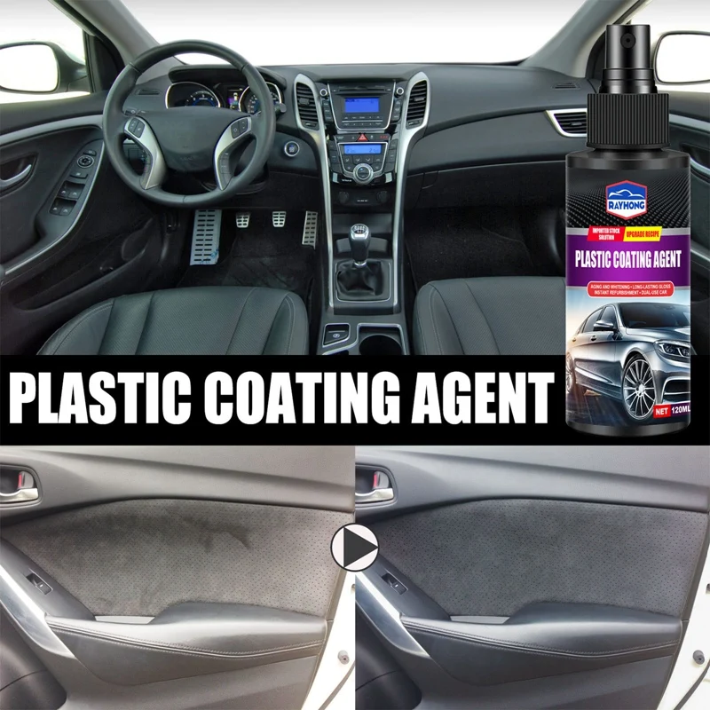 

Leather And Plastic Indoor Maintenance Agent Renovated Maintenance Car Interior Restoration Automotive Coating 120ml