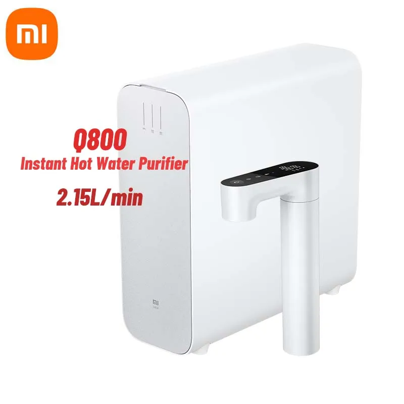 

Original Xiaomi Instant Hot Water Purifier Q800 800G Dual Ro Filter 1℃ Adajustable 1S Water Instant Heat Smart Faucet Mijia APP