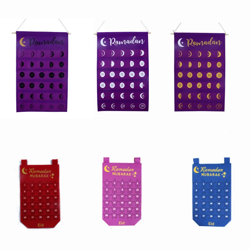

Eid Mubarak Decor Felt Ramadan Calendar Ramadan Decoration 2022 Islamic Muslim Ramadan Mubarak Ramadan Mubarak Decor Kids Gifts