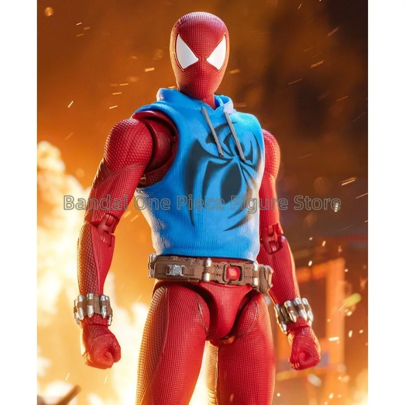 Фото В наличии: Фигурки SHF Spider-Man: Across The Spider-Verse — Velocity Miguel, Miles Morales, Peter Parker, Hobart Brown и другие, аниме-фигурки. №2